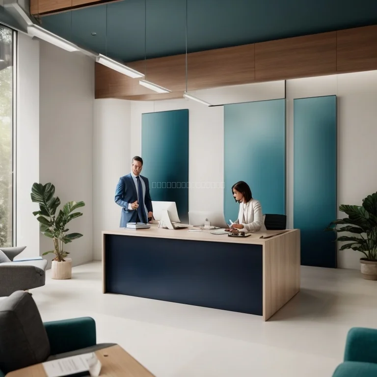 Professional reviewing property registration documents